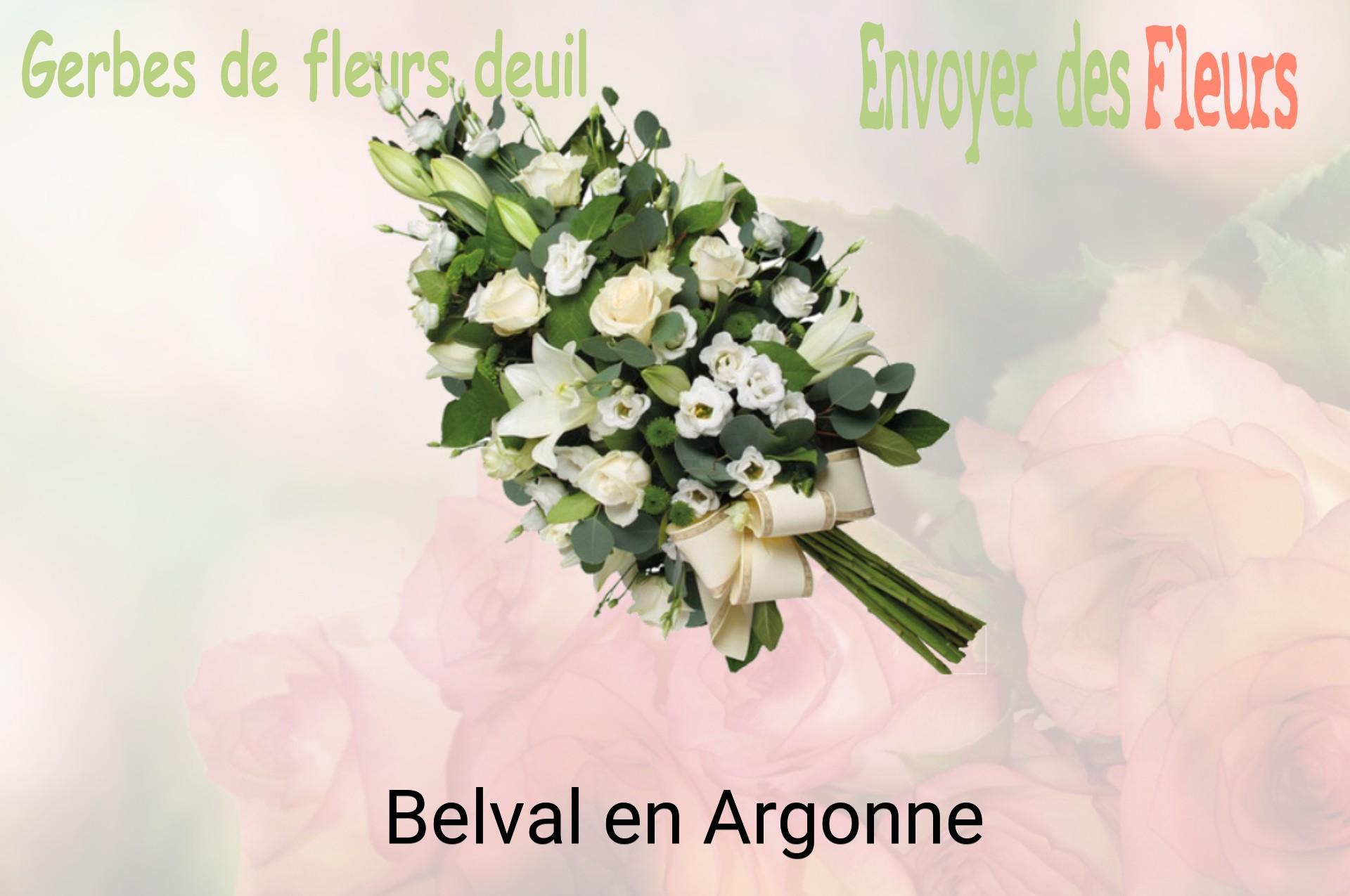 Gerbe de fleurs de deuil livrée à Belval-en-Argonne